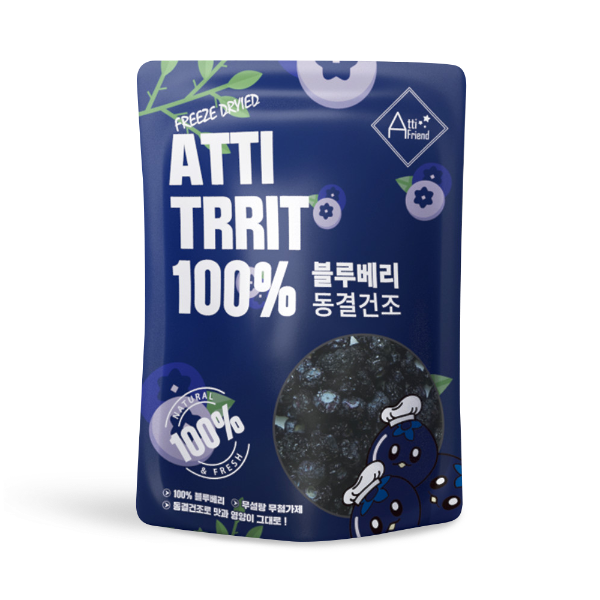 [아띠지기]-[아띠트릿]100% 동결건조 블루베리 ( 40g )